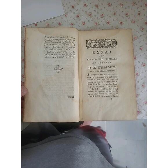 1772 Thomas. Essai sur le caractère, les moeurs et l'esprit des femmes - Picture 8 of 9